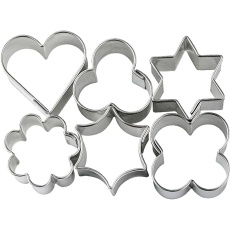 FIMO® Ausstechformen, 6 Stk/ 1 Pck
