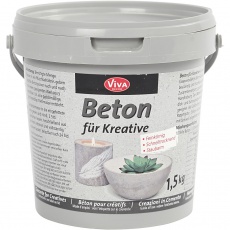 Modellier-Beton, Grau, 1500 g/ 1 Pck