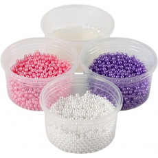 Pearl Clay® , Pink, Flieder, Weiß, 1 Set, 3x25+38 g
