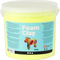 Foam Clay® , Neongelb, 560 g/ 1 Eimer