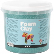 Foam Clay® , Dunkelgrün, 560 g/ 1 Eimer
