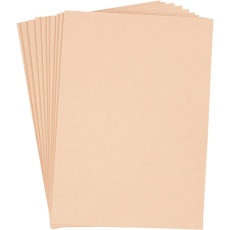 EVA-Schaumstoff, A4, Blatt 210x297 mm, Dicke 2 mm, Creme, 10 Bl./ 1 Pck