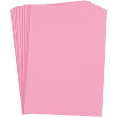 EVA-Schaumstoff, A4, Blatt 210x297 mm, Dicke 2 mm, Rosa, 10 Bl./ 1 Pck