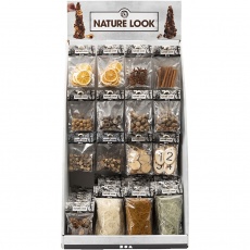 Tisch-Display - Naturmaterial, H 7400 mm, B 4400 mm, 120 Teile/ 1 Pck