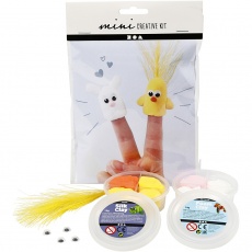 Mini Kreativ Set, Fingerpuppen, 1 Pck