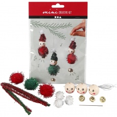 Mini Kreativ Set, Weihnachtsfee - Deko zum Aufhängen, 1 Pck