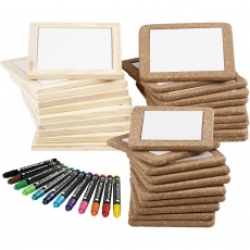 Kreativset Untersetzer, Standard-Farben, Zusätzliche Farben, 30 Stck., 1 Set