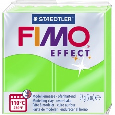 FIMO® Effect , Neongrün, 57 g/ 1 Pck