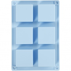Silikonform, H 2,5 cm, L 5 cm, B 5 cm, 60 ml, 1 Stk