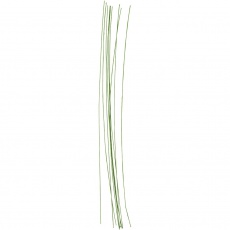 Blumendraht, L 30 cm, D 0,6 mm, Grün, 20 Stk/ 1 Pck