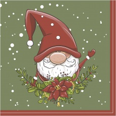 Servietten, Weihnachtsfee, Größe 33x33 cm, 20 Stk/ 1 Pck