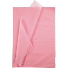 Seidenpapier, 50x70 cm, 17 g, Pink, 10 Bl./ 1 Pck