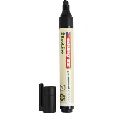 Edding EcoLine Marker 22, 22, Strichstärke 1x5 mm, Schwarz, 1 Stk