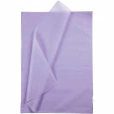 Seidenpapier, Blatt 50x70 cm, 17 g, Helllila, 10 Bl./ 1 Pck