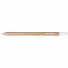 edu Green Jumbo-Buntstifte, Mine 5 mm, Weiß, 10 Stk/ 1 Pck