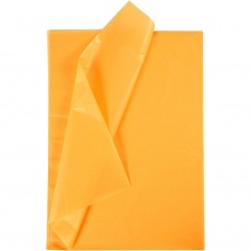 Seidenpapier, 50x70 cm, 17 g, Gelb, 10 Bl./ 1 Pck