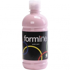 Temperafarbe Matt, Rosa, 500 ml/ 1 Fl.