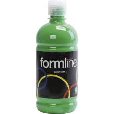 Temperafarbe Matt, Grün, 500 ml/ 1 Fl.