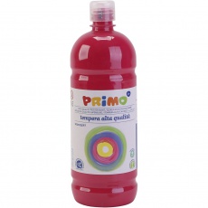 Temperafarbe Matt, Primärrot, 1000 ml/ 1 Fl.