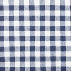 Wachstuch, Karo, B 140 cm, Blau, Weiß, 20 m/ 1 Rolle