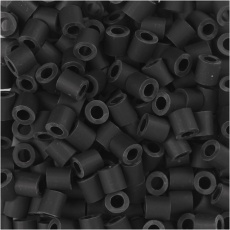 NABBI BioBeads, Größe 5x5 mm, Lochgröße 2.5 mm, medium, Schwarz, 3000 Stk/ 1 Pck