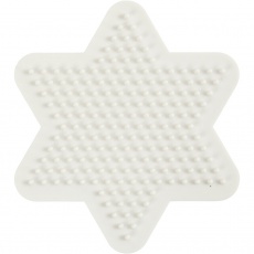 NABBI BioBeads Steckplatte, Stern, Größe 9,8x9,8 cm, medium, 1 Stk