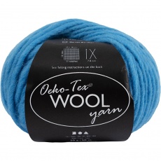 Wolle, L 50 M, Türkis, 50 g/ 1 Knäuel