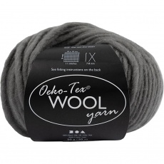 Wolle, L 50 M, Grau, 50 g/ 1 Knäuel