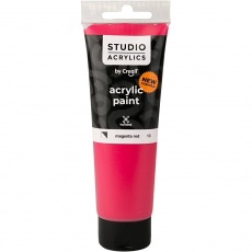 Creall Studio Acrylfarbe, Halbdeckend, magenta red (13), 120 ml/ 1 Fl.