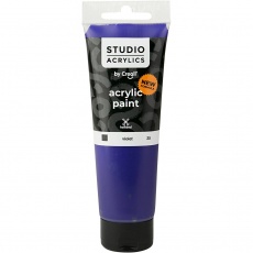 Creall Studio Acrylfarbe, Deckend, Violett, 120 ml/ 1 Fl.