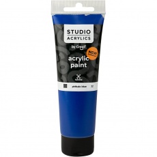 Creall Studio Acrylfarbe, Deckend, phtalo blue (32), 120 ml/ 1 Fl.