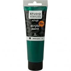 Creall Studio Acrylfarbe, Deckend, phtalo green (52), 120 ml/ 1 Fl.