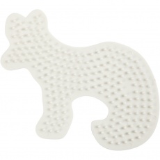 NABBI BioBeads Steckplatte, Fuchs, Größe 9,5x13,4 cm, medium, 1 Stk