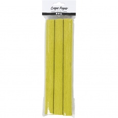 Krepppapier, Blatt 25x60 cm, Kreppanteil: 180%, 105 g, Hellgrün, 3 Bl./ 1 Pck