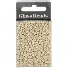 Rocailleperlen, D 3 mm, Größe 8/0, Lochgröße 0,6-1,0 mm, Hellrosa, 25 g/ 1 Pck