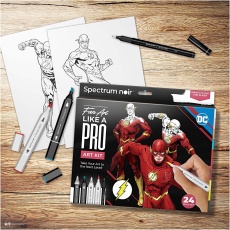 Kreativ Set Illustration, The Flash, Sortierte Farben, 1 Pck