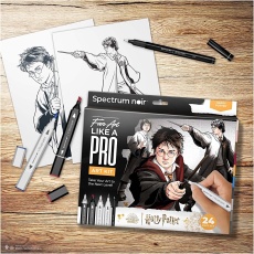 Kreativ Set Illustration, Harry Potter, Sortierte Farben, 1 Pck