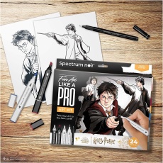 Kreativ Set Illustration, Harry Potter, Sortierte Farben, 1 Packung