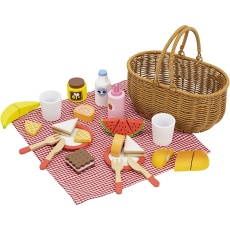 VIGA Picknick-Set, H 23 cm, L 25 cm, B 14,5 cm, 30 Teile/ 1 Pck