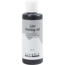 Linoldruckfarbe, Schwarz, 85 ml/ 1 Fl.