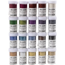Bio Sparkles, Sortierte Farben, 20x27 ml/ 1 Pck