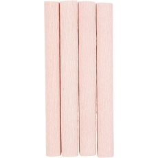 Krepppapier, Blatt 25x60 cm, Kreppanteil: 180%, 105 g, Rosa mattiert, 4 Bl./ 1 Pck