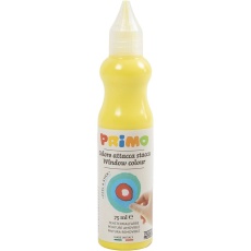 Fensterfarbe, T 3,2 cm, Gelb, 75 ml/ 1 Fl.