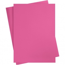 Karton, farbig, A2, Blatt 420x594 mm, 180 g, Pink, 100 Bl./ 1 Pck