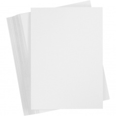 Karton, farbig, A3, Blatt 297x420 mm, 180 g, Weiß, 100 Bl./ 1 Pck