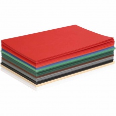 Weihnachts-Karton, A5, 148x210 mm, 180 g, Sortierte Farben, 300 Bl. sort./ 1 Pck