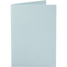 Karten, Kartengröße 10,5x15 cm, 220 g, Hellblau, 10 Stk/ 1 Pck