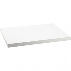 Karton, farbig, A2, Blatt 420x594 mm, 250 g, Weiß, 100 Bl./ 1 Pck