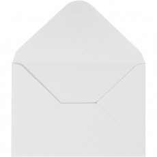 Umschläge, Umschlaggröße 11,5x16 cm, 110 g, Weiß, 10 Stk/ 1 Pck