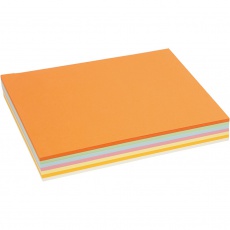Pastellkarton, A4, Blatt 210x297 mm, 160 g, Pastellfarben, 210 Bl. sort./ 1 Pck